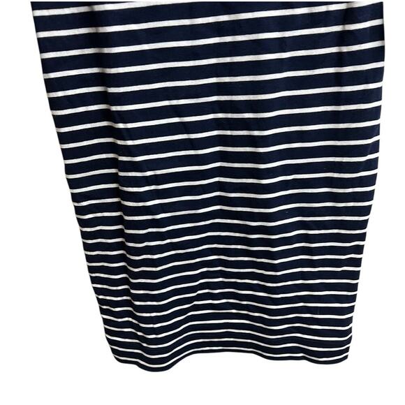 Ralph Lauren LRL Lauren Jeans Co Small Blue White Stripes Cotton Dress - Picture 7 of 9